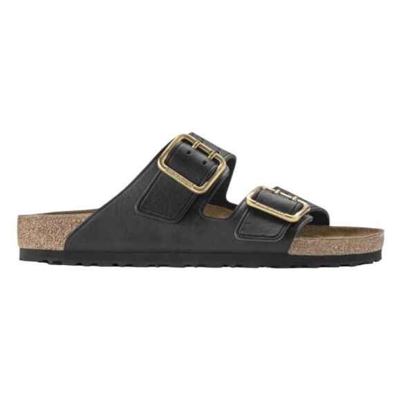 Birkenstock Arizona Bold Gap Black Leather Sandal 45 US 12 Mens - Picture 7 of 12